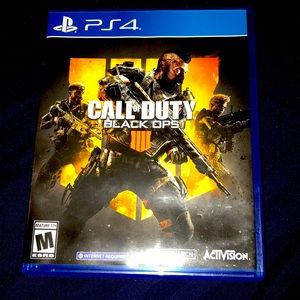 Call of duty Black Ops Four PS4 Edition